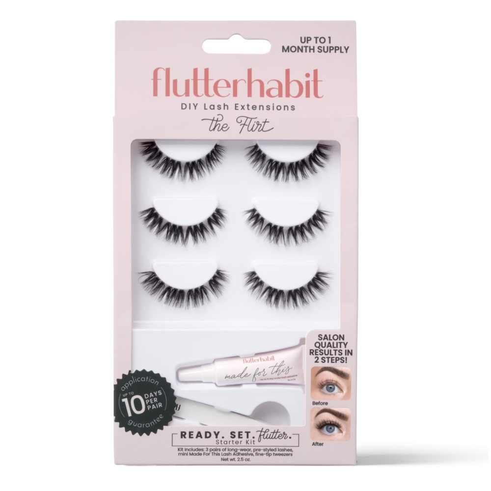 NIB FlutterHabit Flirt Ready Set Starter Kit